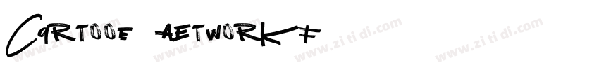 Cartoon Network字体转换